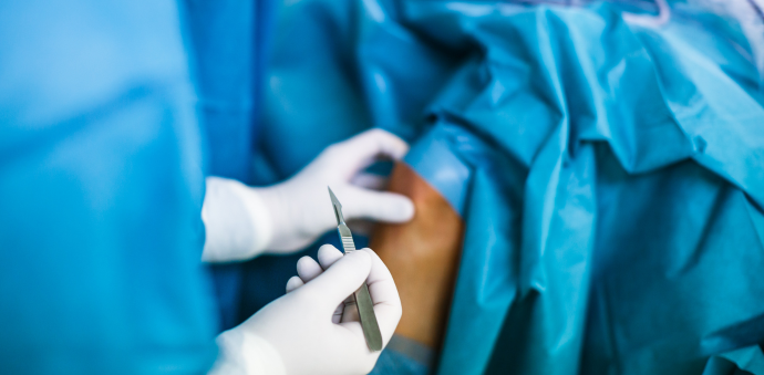 Bild vom OP bei Dr. Westhoff